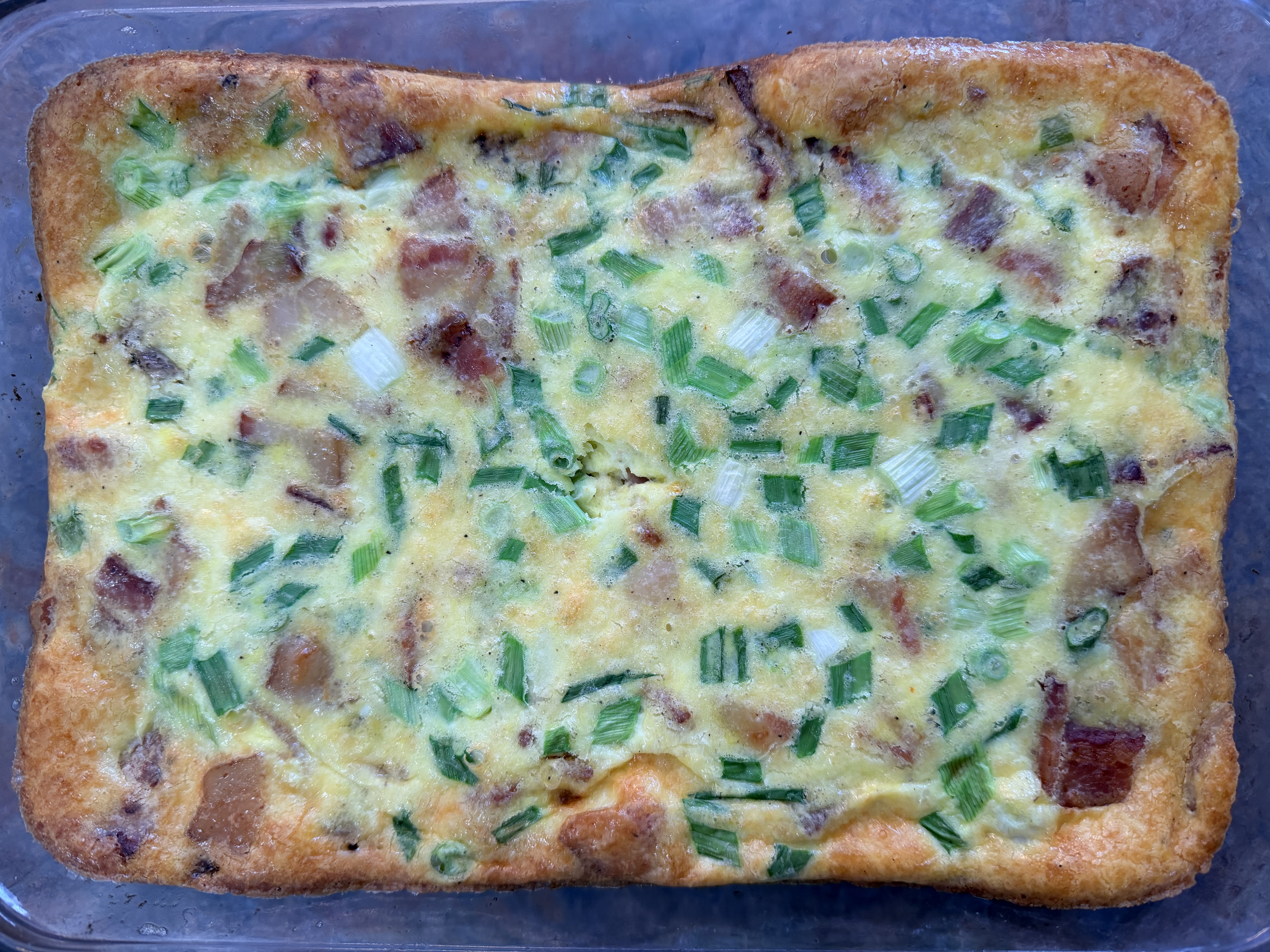 Bacon and Potato Quiche